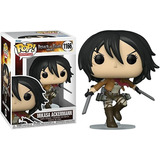 Funko Pop Attack On Titan Mikasa Ackerman Con Espadas