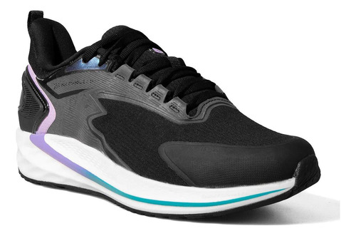 Zapatillas 361 Cushioning Running Mujer Negro Gris