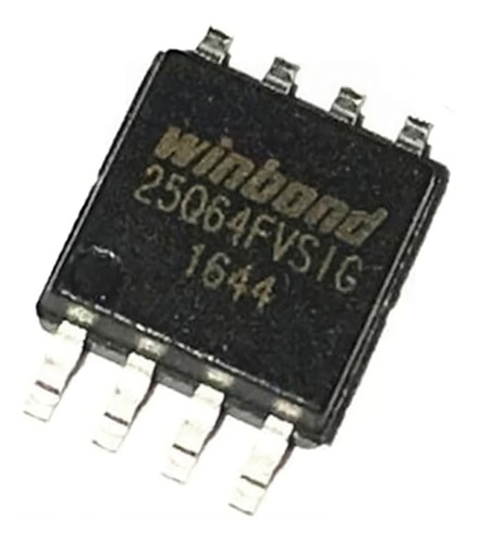 Memoria Serial Flash W25q64fwsig W25q64 25q64 Smd - 10unidad