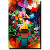 Poster Videojuegos Minecraft Grande 50x70cm