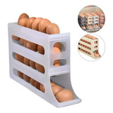 Organizador De Huevos Para Refrigerador Que Ahorra Espacio