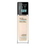 Base De Maquillaje Maybelline Fit Me Fps 22 Matte 30 Ml Tono 110 Porcelain