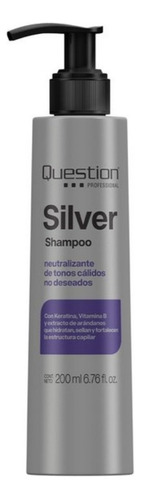 Shampoo Silver Question Neutralizante X 200ml