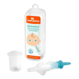 Dosador De Remédios Para Bebê Com Estojo Branco - Babydeas