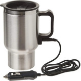 Vaso Auto Acero ,  Mug 12v 480ml Térmico Auto Taza Auto