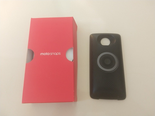 Moto Snaps Motorola Stereo Speaker Original Preto !!