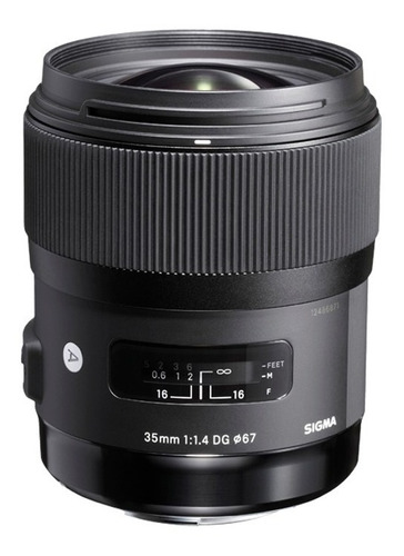 Lente Sigma 35mm F1.4 Dg Hsm Art Para Canon Ef