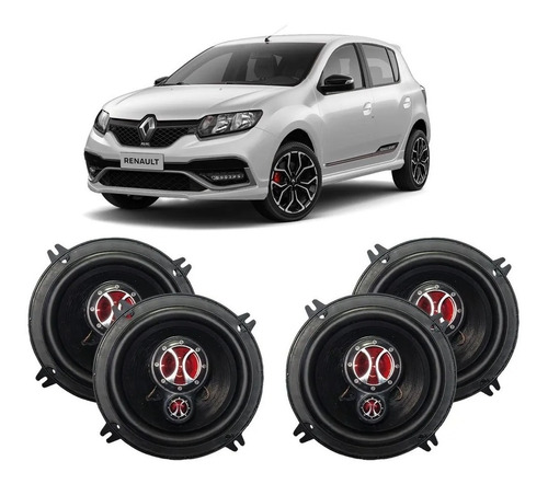 Kit Alto Falantes Renault Sandero 2010/2020 - K F 091