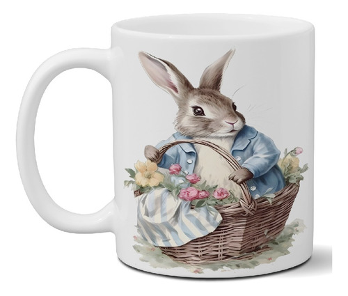 Taza De Cerámica Peter Rabbit Exclusiva Art Pr 89