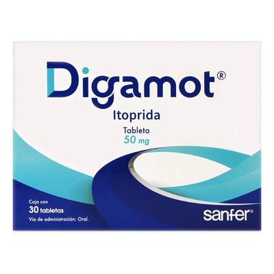 Digamot Tableta 50 Mg, 30 Tabletas | Envío gratis