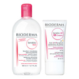 Combo Bioderma Sensibio Ar Bbcream 40ml + Agua Micelar 500ml