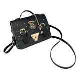 Bolsa Mariconera Cross Body Mujer Harry Potter Asa Negra F Color Negro