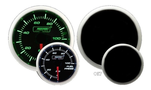 Prosport Presión De Combustible Con Sensor - Blanco Y Verde