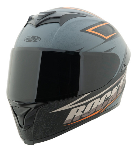 Casco Joe Rocket Rkt 100 Elevation Gris Integral Para Moto