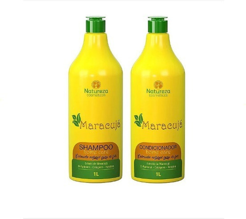 Maracujá - Shampoo E Condicionador 1l - Natureza Cosmeticos