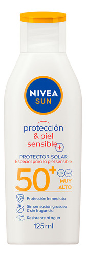 Bloqueador Solar Nivea Sun Sensitive Pr - mL a $399