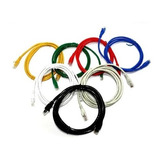 Patch Cord Cat.5e 1,5m Cores Diversas Maxi Pacote C/10 Unid.