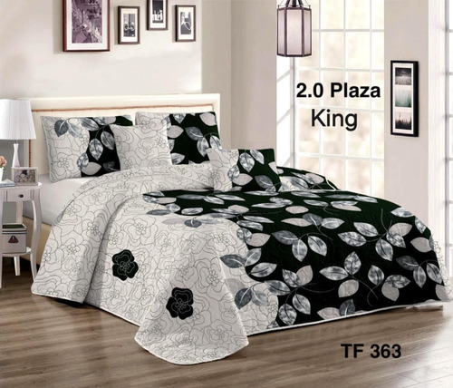 Cobertor Quilt De Verano - 2 Plazas + Envio Gratis Flores 2