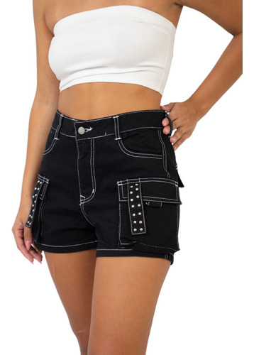 Short Delicados Y Con Estilo Exce Calce M.versus Denim . 352