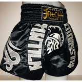 Jalch Short Muay Thai Muaythai Kickboxing Mma Kick Spartan 1