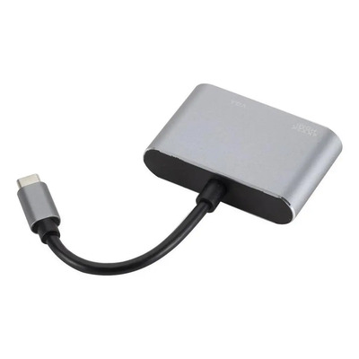Adaptador () Para 4k Vga Dvi Av