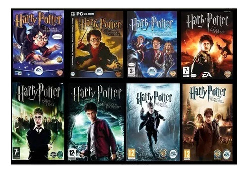 Harry Potter Saga Completa Español Pc Digital Tenelo Hoy