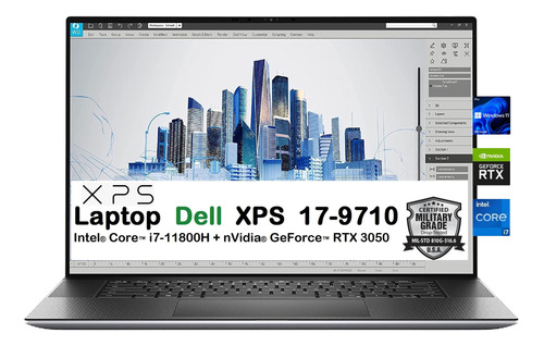 Dell Xps 17-9710 Core I7-11800h 32gb 512gb 17.3 Rtx 3050 4gb