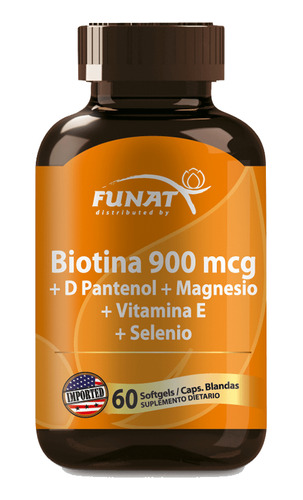 Biotina 900mg+d Pantenol X 60sg