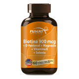 Biotina 900mg+d Pantenol X 60sg