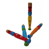 Instrumento Musical Flauta Dulce Chica Madera Infantil 