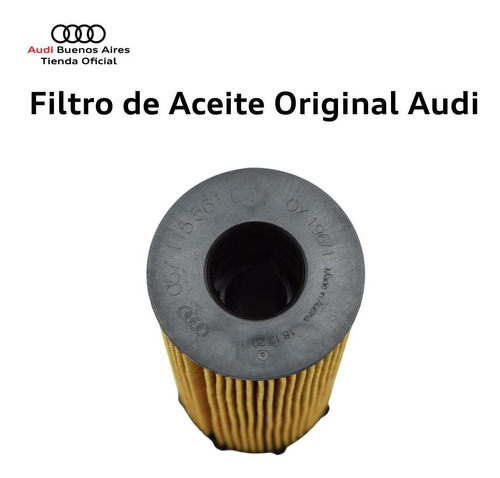 Filtro De Aceite Audi A6 2005 Al 2011 Foto 4