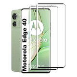 [2 Pack]for Moto Edge 40 Full Cristal Screen Templado Mica