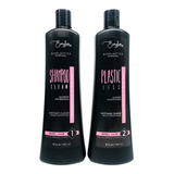 Keratina Alisante Plastificado (crespo) 2pas 960ml Everglam 