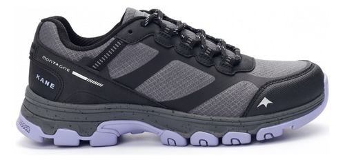 Zapatillas Montagne Kane Color Black/grey - Adulto 38 Ar