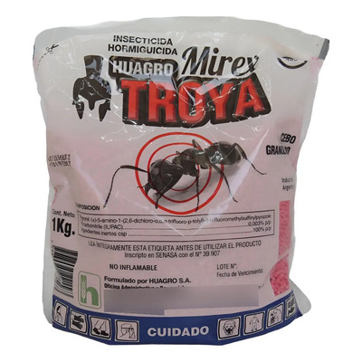 Huagro Mirex Troya 1kg Hormigas Granulado Resistente Al Agua | Envío gratis