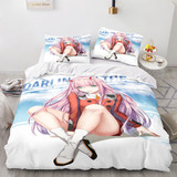 Funda De Edredón Anime Sexy Girl, Ropa De Cama Doble