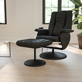 Mueble - Flash Furniture - Sillón Reclinable Y Otomano Ajust
