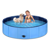 Piscina Para Perros Grandes, 63 X 12 Pulgadas, Piscina Para 