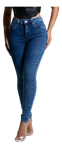 Calça Jeans Original Sawary Com Lycra Roupas Femininas Dins