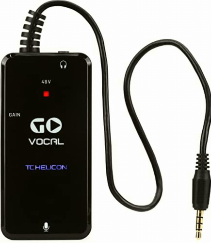 Tc-helicon Go Vocal Preamplificador De Micrófono Para