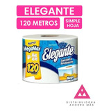 Papel Higienico Elegante Megamax Maxi Rollo 120 Mts S.hoja 