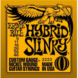 Cuerdas Guitarra Ernie Ball 2222 Hybrid Slinky Nickel 9-46