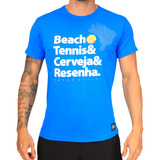 Camiseta Masculina Bs Beach Tennis Fitness Esporte Na Areia