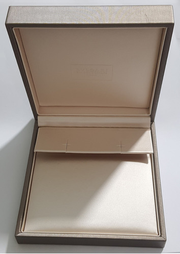 Original Estuche Caja De Gargantilla Bvlgari Bulgari Seda 