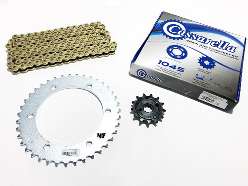 Kit Arrastre Cassarella Honda Xre 300 - Cadena Orrinada 520h