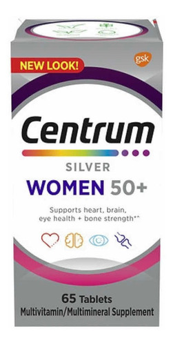 Centrum Silver Women 50+ Vitamina D3, Vitaminas B Y Calcio