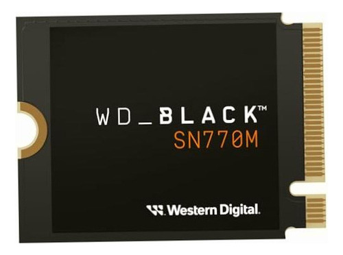 Wd_black 500gb Sn770m M.2 2230 Nvme Ssd Para Dispositivos De