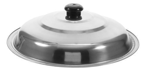 Sartén Bbq Grill Dome De Acero Inoxidable Con Tapa De Wok