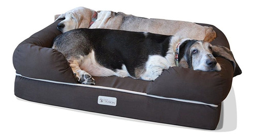 Cama Para Perro, Almohadilla Firmeza Media Forro Impermeable