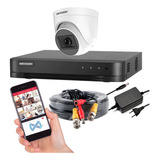 Cctv Kit Hikvision 4ch Dvr 1cam 2mp Full Hd 1080p Starter